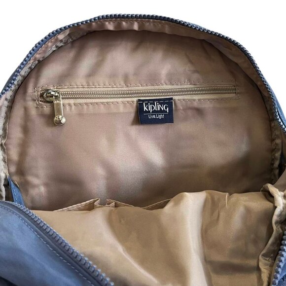 reduced brand new Vintage Kipling vintage City Pack Medium Backpack haze… - Picture 9 of 11